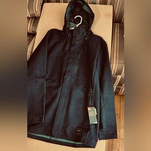 Men’s Under Armour all weather coat. Dark slate grey XL never been worn!